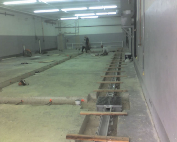 Industrial / Commercial Fryer Room Construction