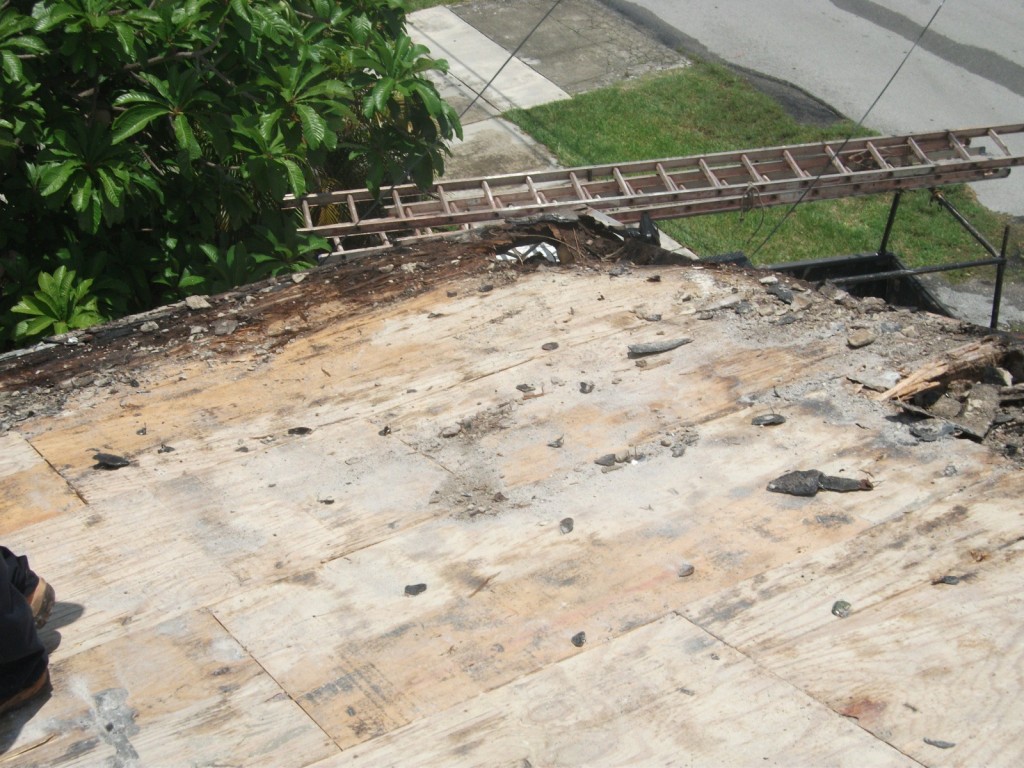Roof damage to be repaired