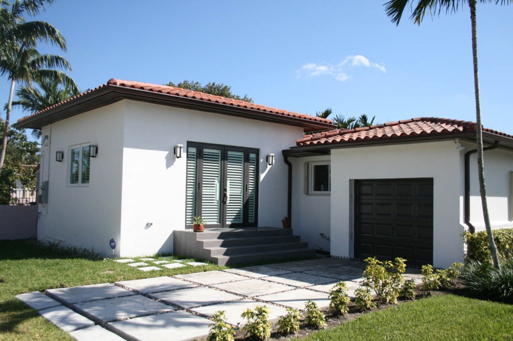 Finalized after photo of a home addition in Miami, FL.