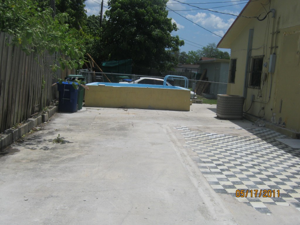 After photo of illegal addition demolition