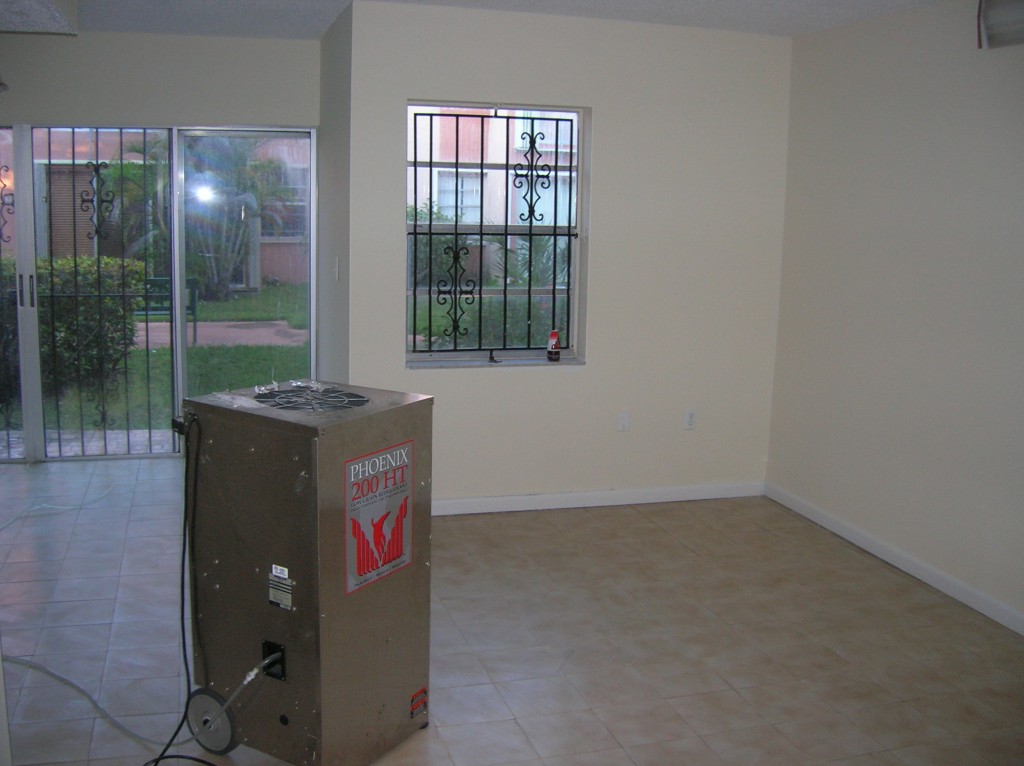 After photo of mold remediated home