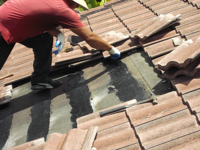 Roof tiles to be replaced