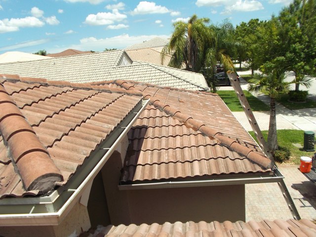 After photo of roof repair