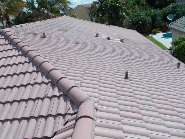 After photo of roof