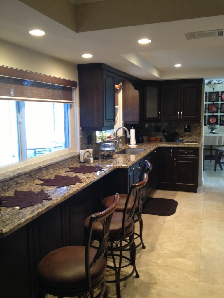 After photo of new kitchen in Miami using an open design