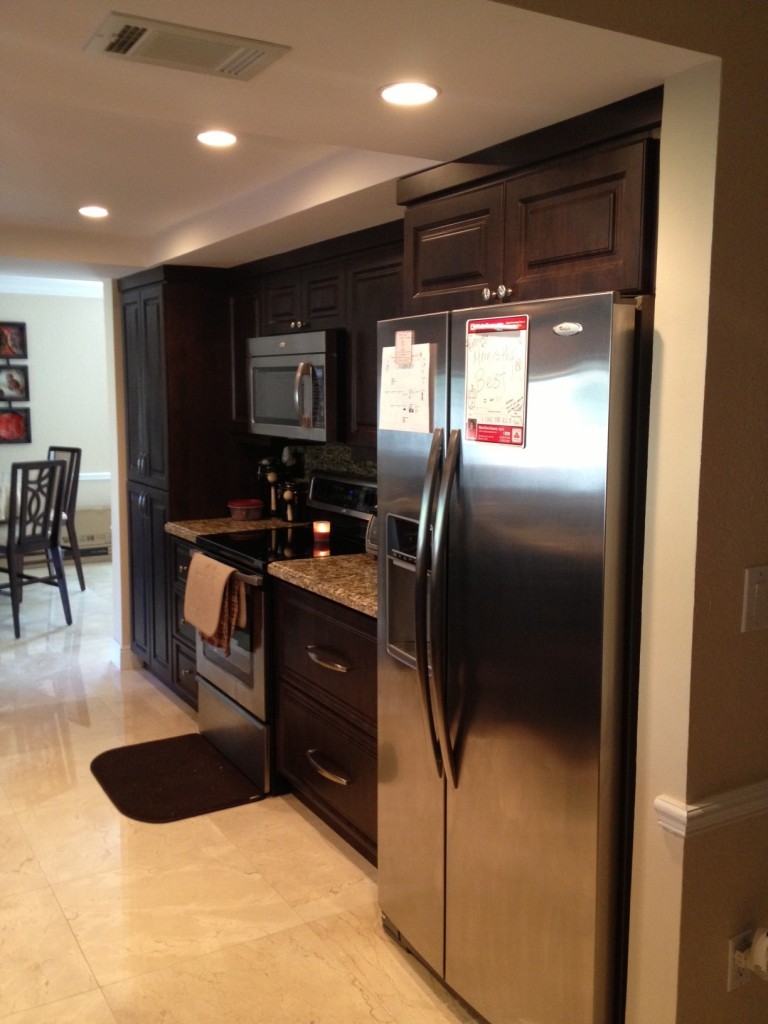 After photo of new kitchen in Miami using an open design