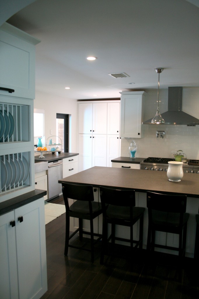 New kitchen with Quartz counter-tops and stainless steel appliances