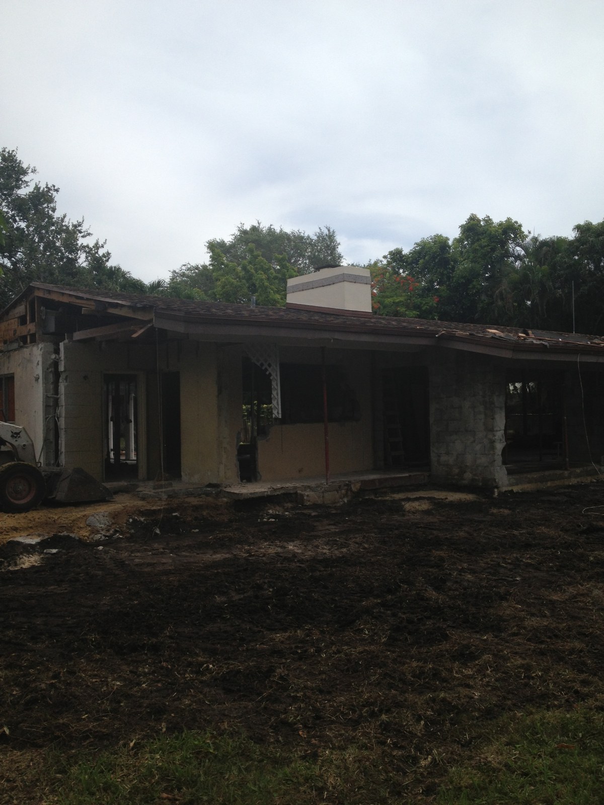 Pinecrest Remodel structural demo and prep