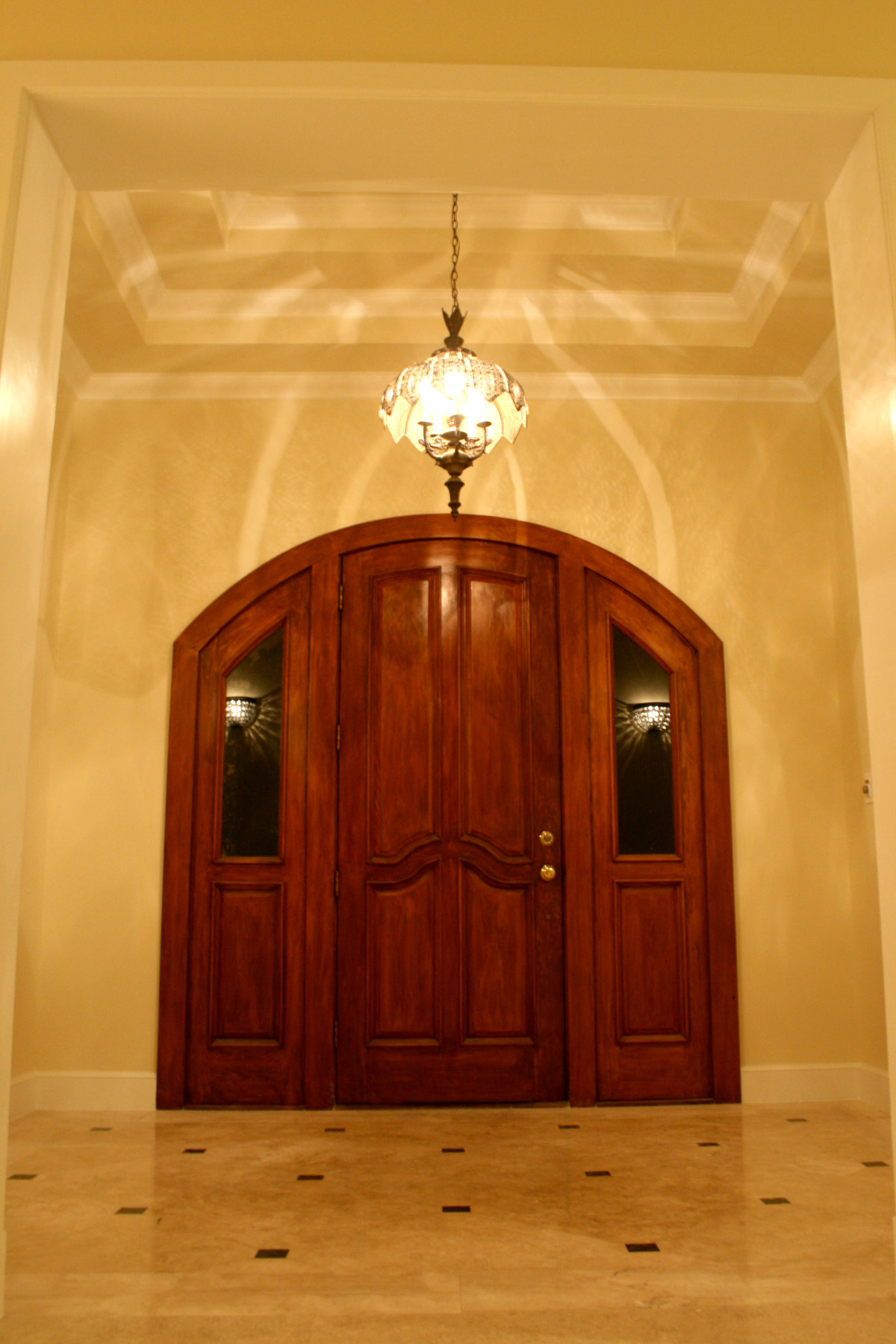 Main Entrance and Foyer after interior remodel