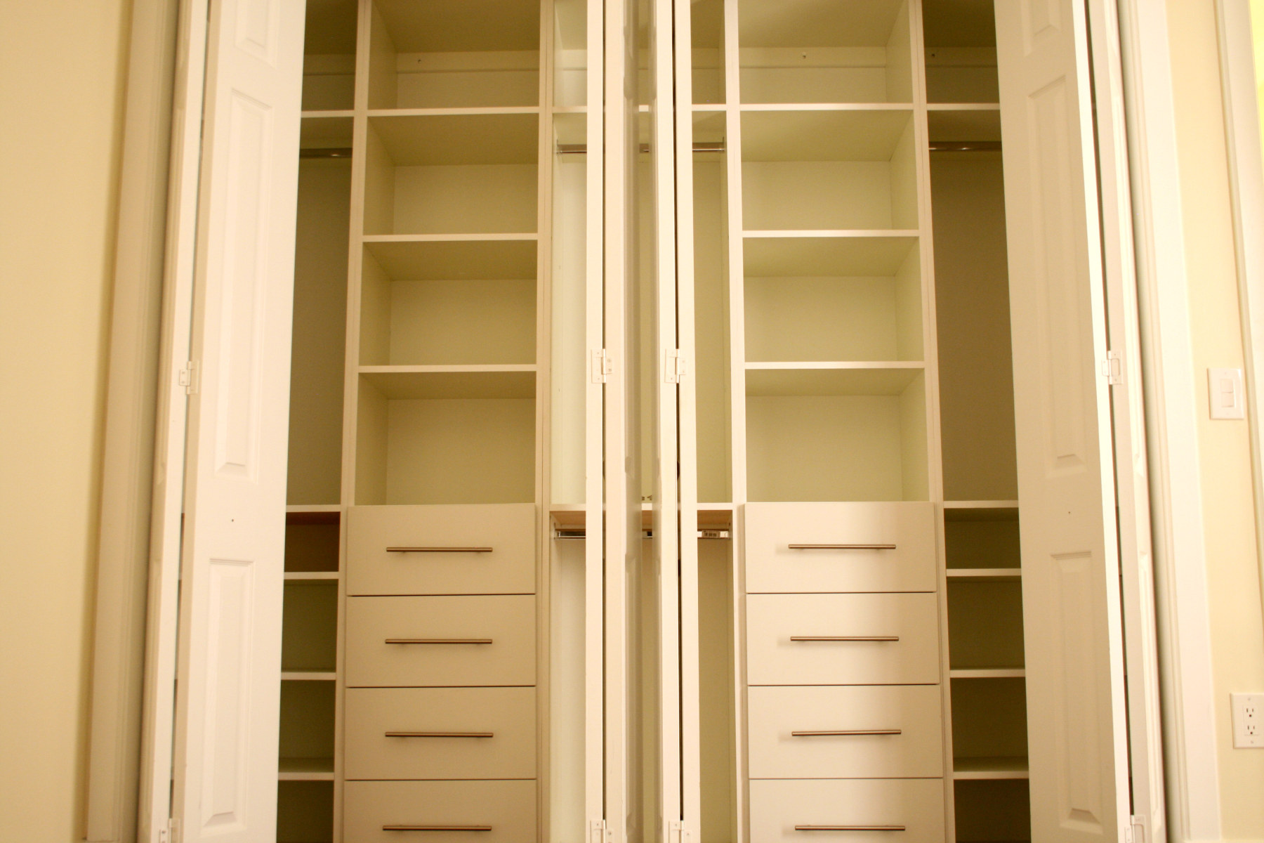 Custom Closet at Bedroom