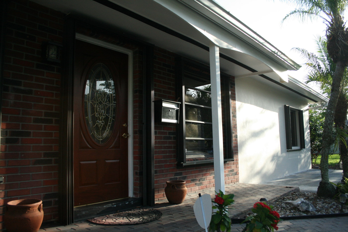 After photo of sealed garage doors