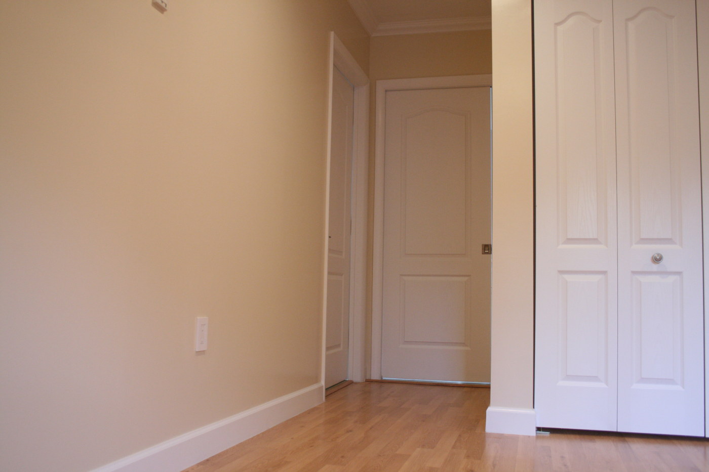 After photo of bedroom entrance
