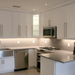 After photo of remodeled Open Kitchen with Quartz Counter Top & Stainless Steel Appliances