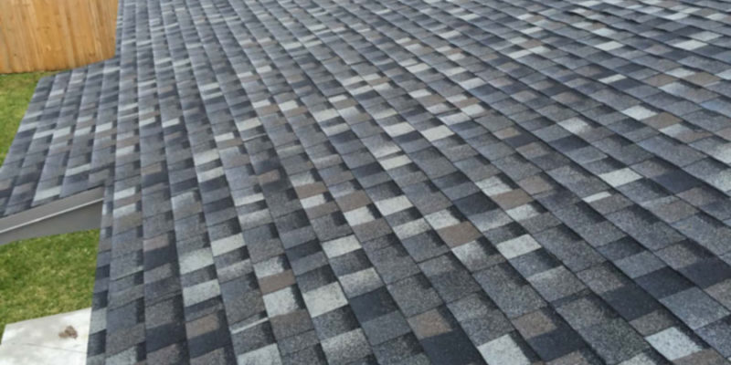 After photo of installed Tamko Heritage Dimensional Shingle