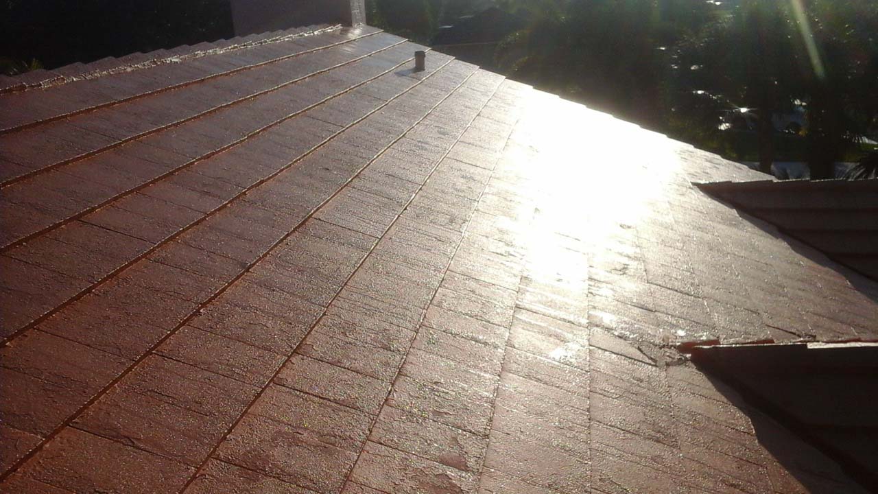 Original Flat Tile Roof