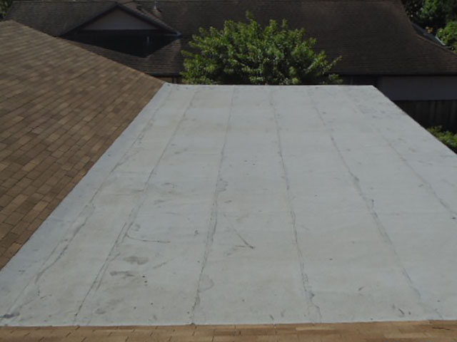 Finalized Flat Roof over terrace
