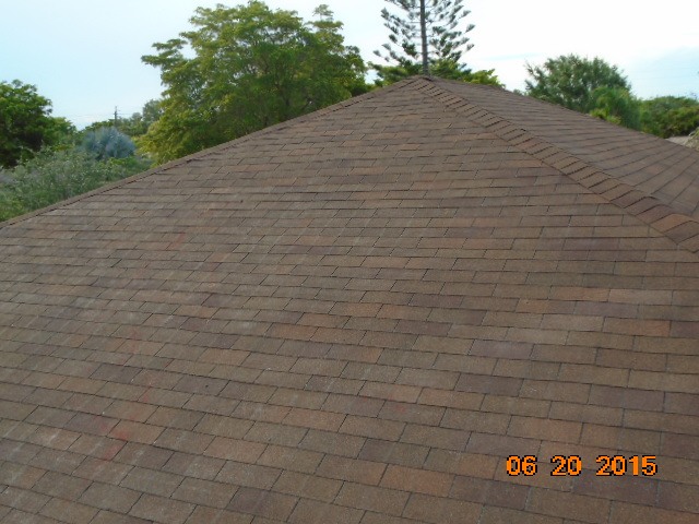 After photo of new shingle roof