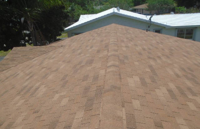 New 3-Tab Shingle Roof installed