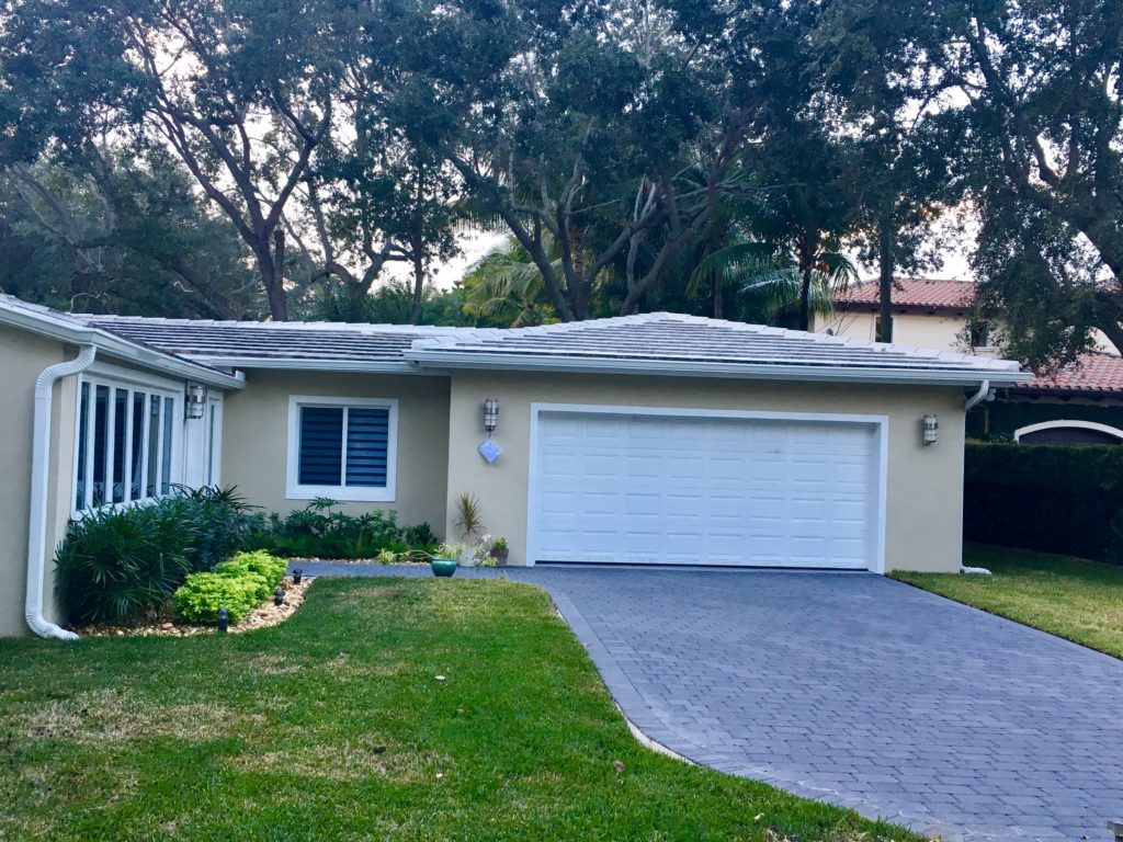 Coral Gables Garage Addition & Driveway