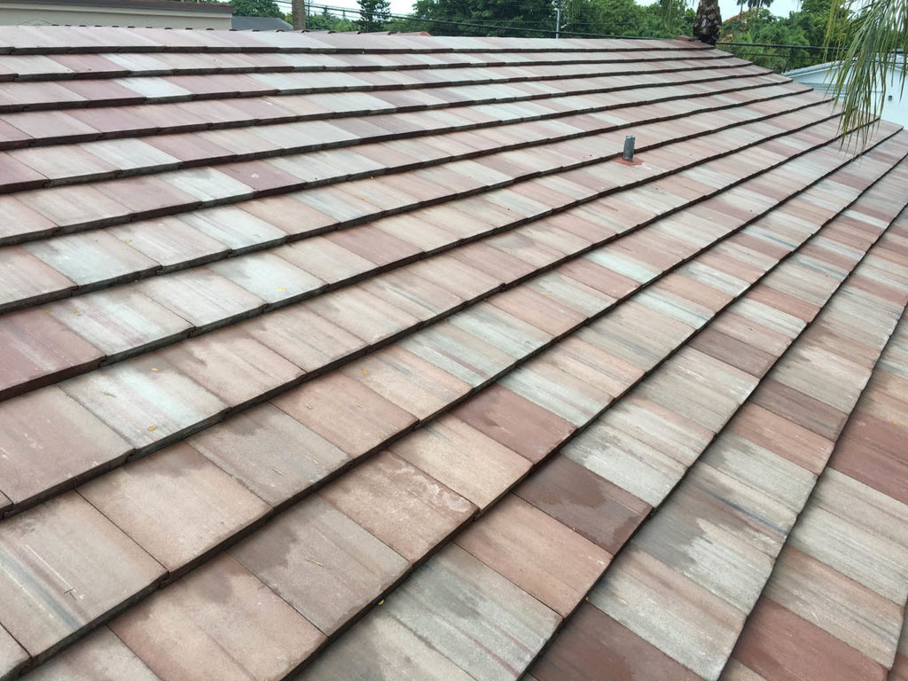 After photo of installed Floridian Blend Eagle Flat Tile Roof in Westchester