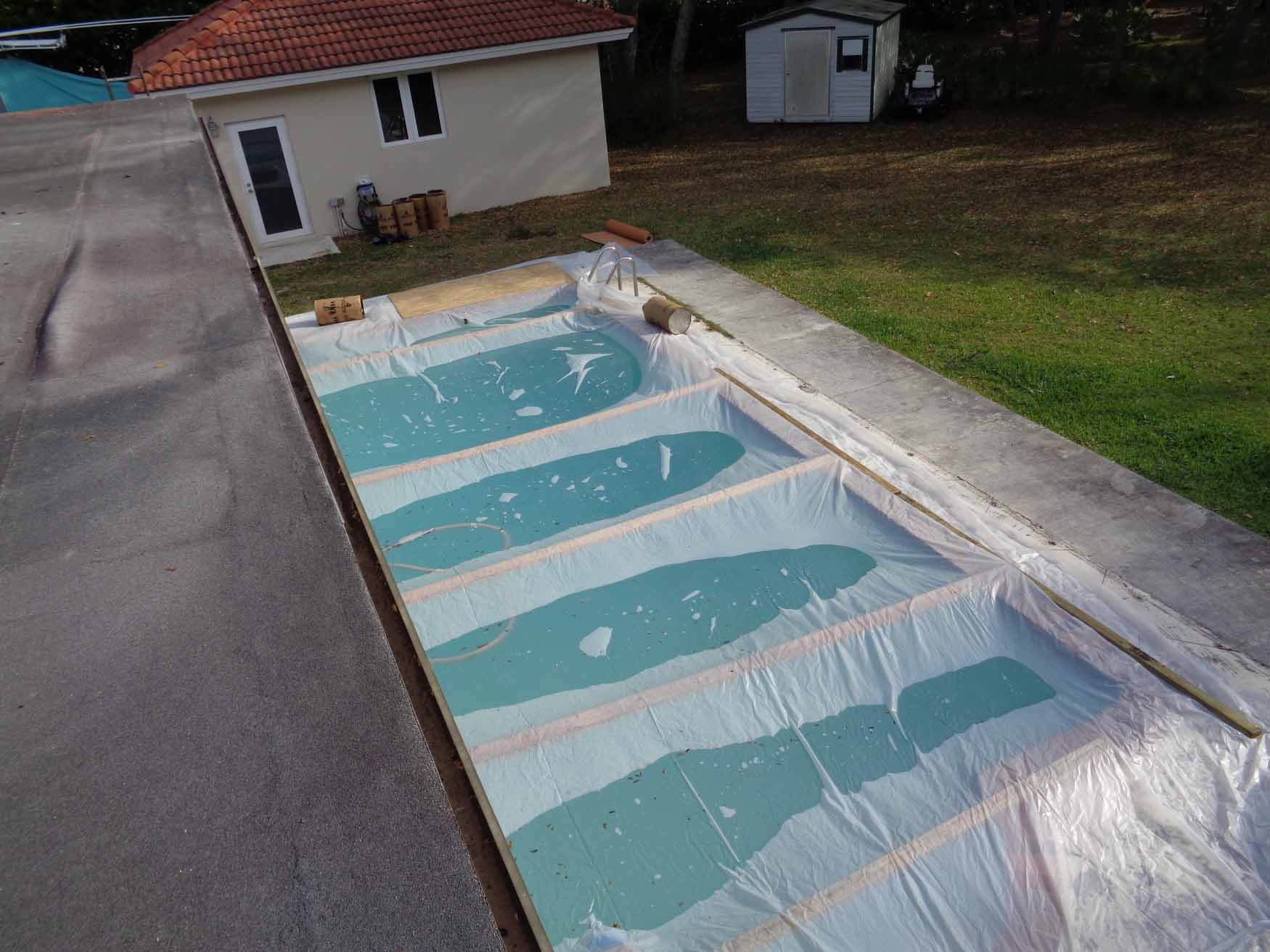 Pool protection from debris