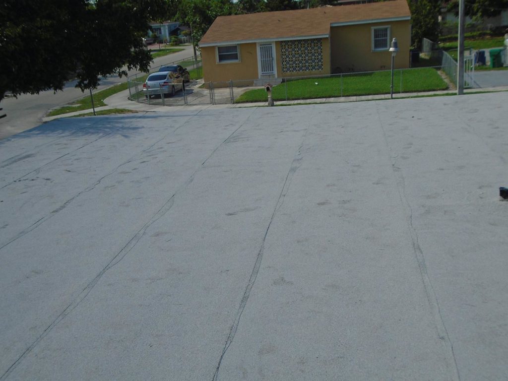 Cap sheet installation