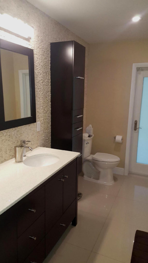 After photo of remodeled bathroom