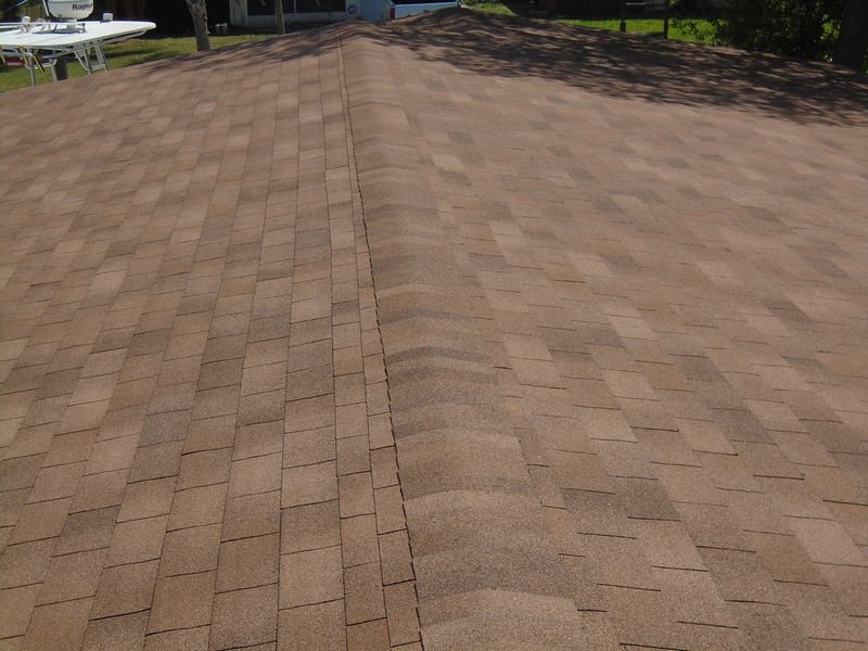 After photo of new shingle roof