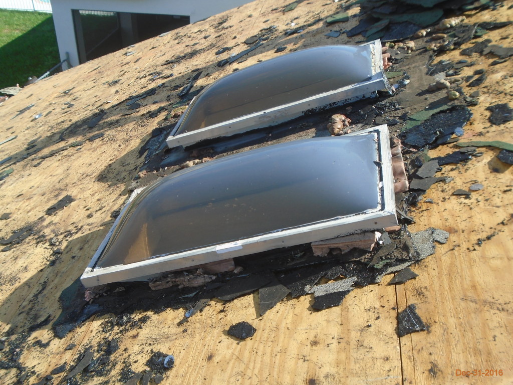 Old skylights to be replaced