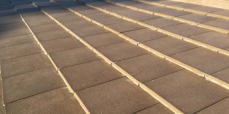 Flat tile roof replacement in South Miami