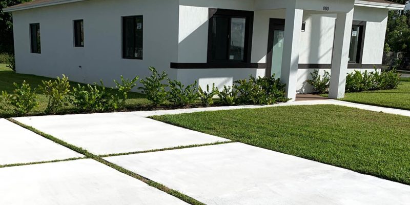 New construction project in Homestead of a 3 bedroom/2 bath residence