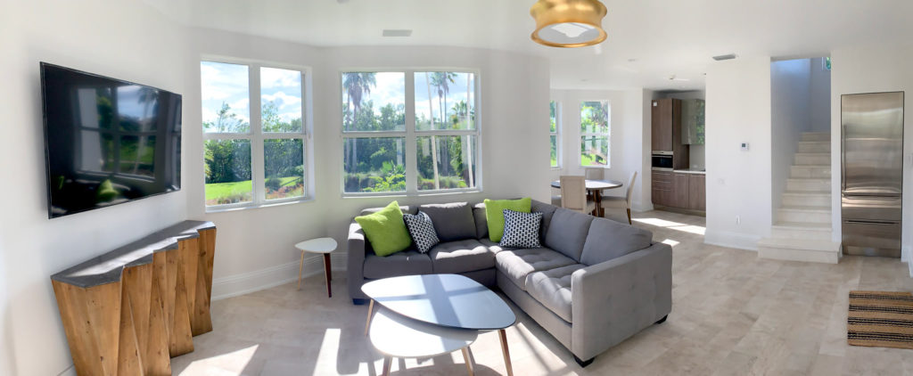 Complete interior renovation of an apartment in Miami