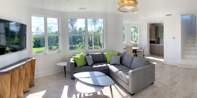 Complete interior renovation of an apartment in Miami